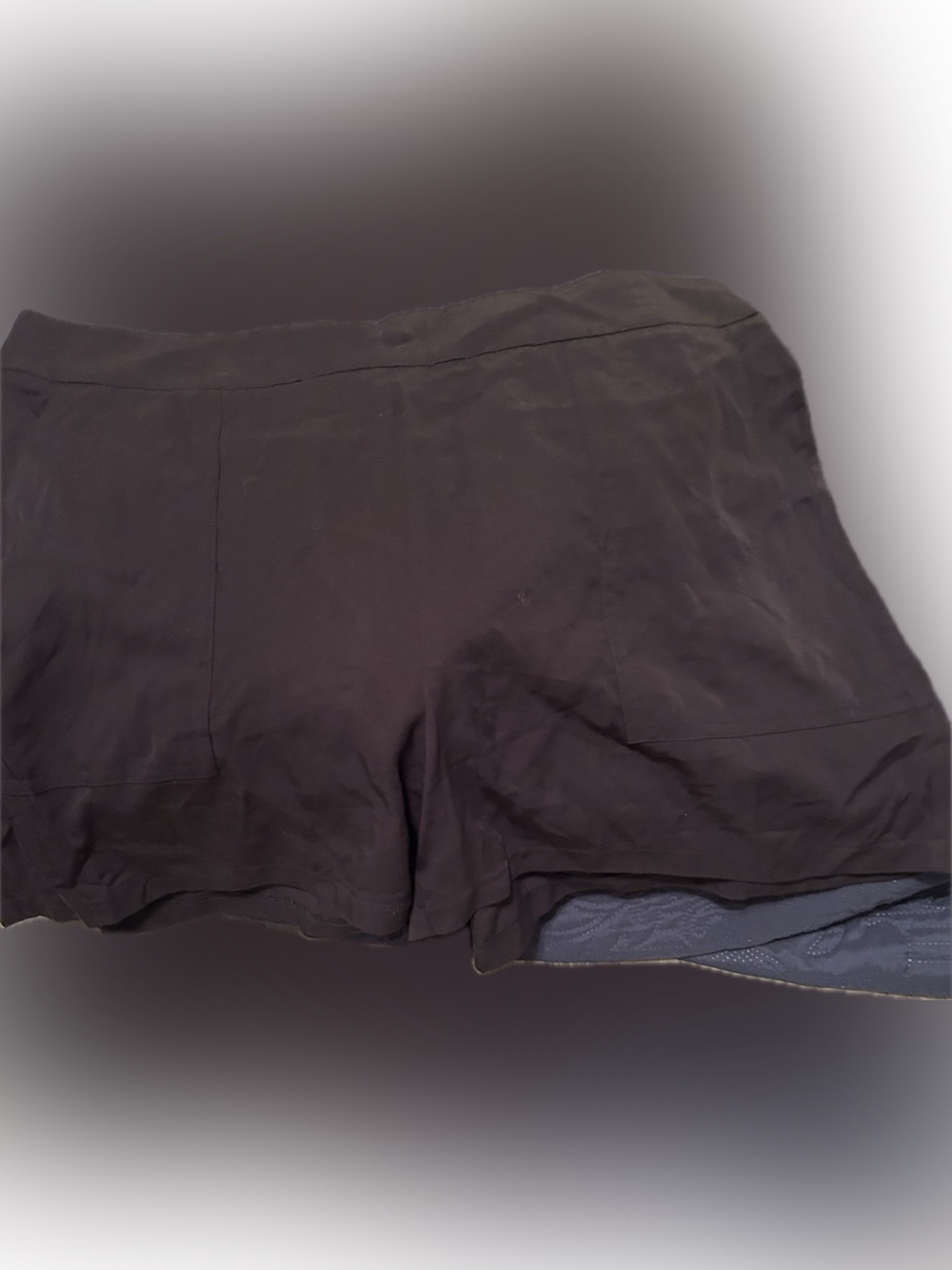 Nine West Black High-Waist Pull-On Shorts